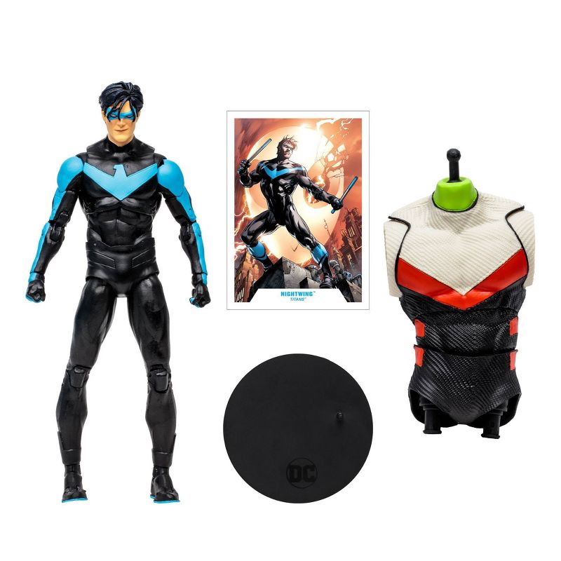 DC Comics Build-A-Figure Titans Nightwing Action Figure, 4 of 12