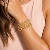 Turandoss 5PCS Gold Beaded Bracelets for Women Girls - Dainty 18K Gold Plated Bead Pearl Bracelet, Womens Bracelet Stack, Christmas Gifts for Girls - 2 of 4