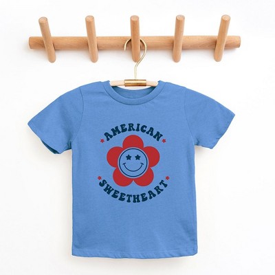 The Juniper Shop American Sweetheart Flower Youth Short Sleeve Tee