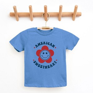 The Juniper Shop American Sweetheart Flower Youth Short Sleeve Tee - 1 of 2