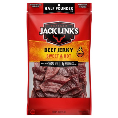 Jack Link's Sweet & Hot Beef Jerky - 8oz : Target