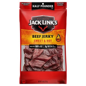 Jack Link's Sweet & Hot Beef Jerky - 8oz - 1 of 3