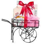 Freida & Joe  Cherry Blossom Fragrance Bath & Body Collection in Wheelbarrow Caddie Gift Set