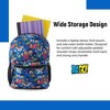 Teen Titans Go! Allover Backpack - Beast Boy, Raven, Cybord, Robin and Silkie - Teen Titans Go! School Bookbag (Blue) - 3 of 4