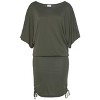 LASCANA Women's Ruched Drawstring Dress - image 4 of 4