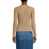 Lands' End Women's Fine Gauge Cotton Cardigan Sweater - 2 of 3