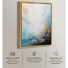 Art Remedy Blue Sea of Punta Cana Blue Abstract Wall Art Framed - 3 of 4