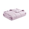 Gracie Mills Lucile Textured Oversized Down Alternative Blanket with Satin Trim - 2 of 3