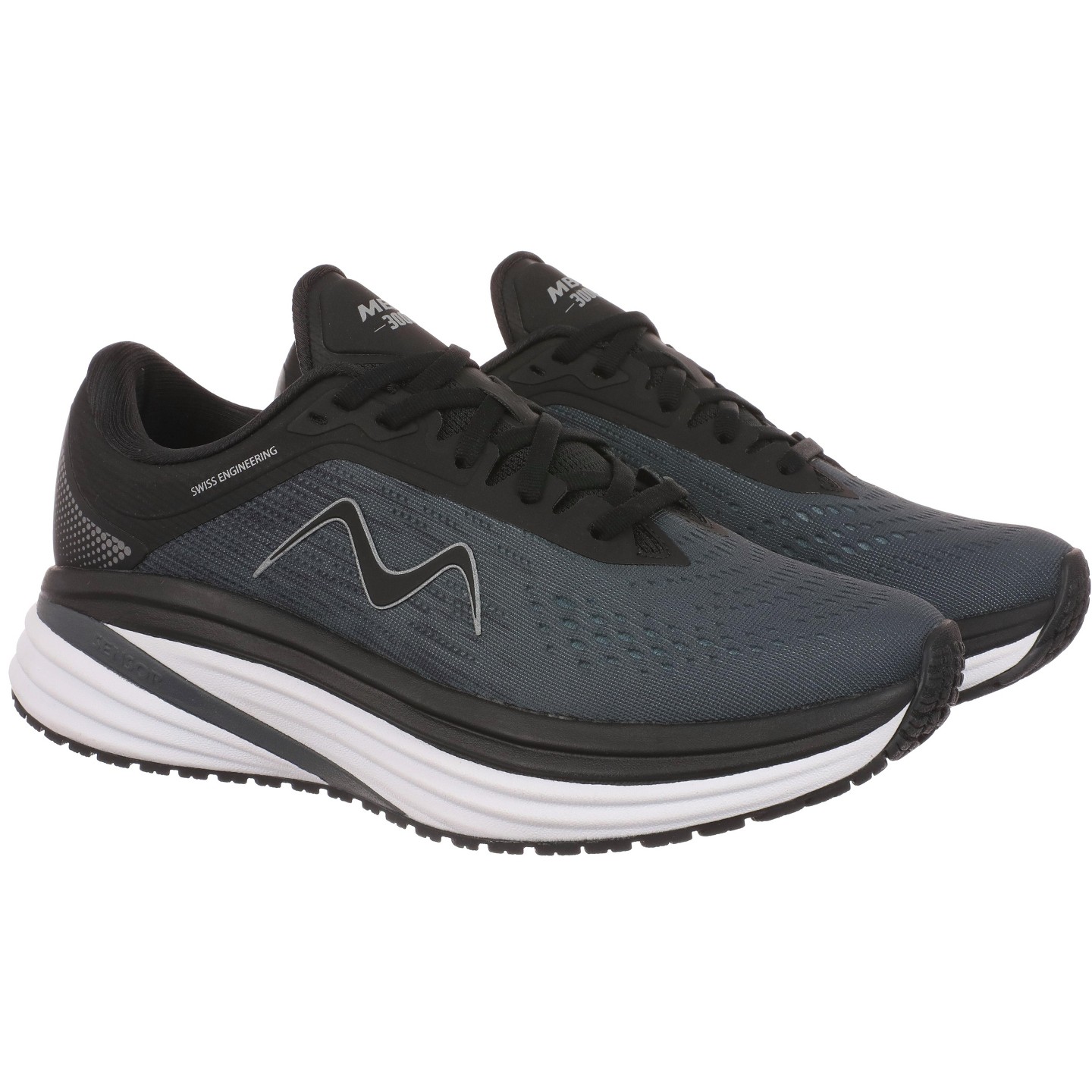 Мужские кроссовки MBT M-3000 Lace Up in Black, 8.5, цвет: Чёрный — фото 2