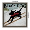 Amanti Art Black Dog Ski Co (square) by Ryan Fowler Framed Canvas Wall Art - 4 of 4