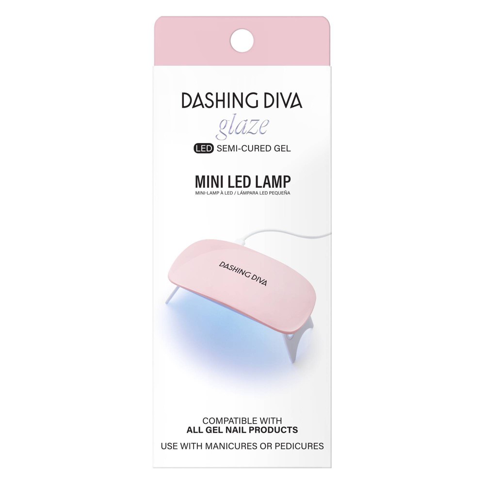 Photos - Manicure Cosmetics Dashing Diva Glaze Nail Care LED Mini Lamp