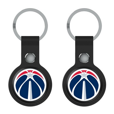 Keyscaper NBA Eastern Conference Teams Insignia Black Airtag Holder 2-Pack