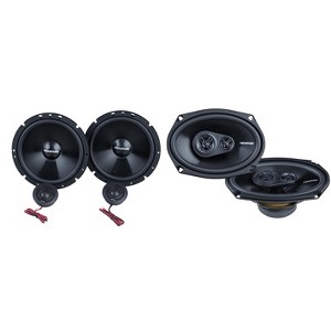 Memphis Audio SRX60CV 6.5" Component Pair Speakers & SRX693V Street Reference Series 6x9" 3-Way Coaxial Pair Speakers - 1 of 4