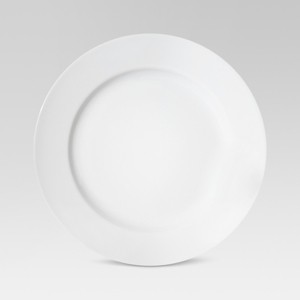 10" Porcelain Dinner Plate White - Threshold™ - 1 of 3