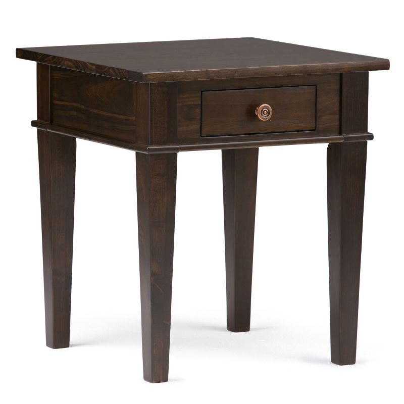18" Sterling Solid Wood Contemporary End Table - Wyndenhall, 1 of 11