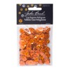 John Bead Flat Round Plastic Loose Sequins Hologram with Hole Craft Embellishments Orange 10mm 450 Pieces - 4 of 4
