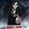 YOOCOZZ Outdoor Halloween Decoration Guitar-playing Grim Reaper with Light Up Eyes and Guitar Music - 4 of 4