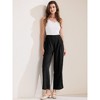 INSPIRE CHIC Women's Dressy Casual Wide Leg Business Work High Waist Suit Pants - 3 of 4