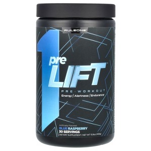 Rule One Proteins preLIFT, Pre-Workout, Blue Raspberry, 15.9 oz (450 g) - 1 of 3