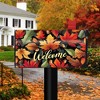 Briarwood Lane Fall Mailbox Cover  - Standard Size - Autumn Color Leaves For Fall Mailbox Cover - 2 of 2