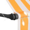 vidaXL Door Canopy Gray and Transparent 39.4 in.x31.5 in. Polycarbonate - 4 of 4
