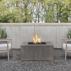 Caraga Casual Square Natural Gas Fire Table Carbon - Jensen Co. - 4 of 4