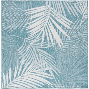 Beach House BHS264 UV & Stain Resistant Non-Shedding Power Loomed Indoor/Outdoor Rugs - Safavieh - 1 of 4