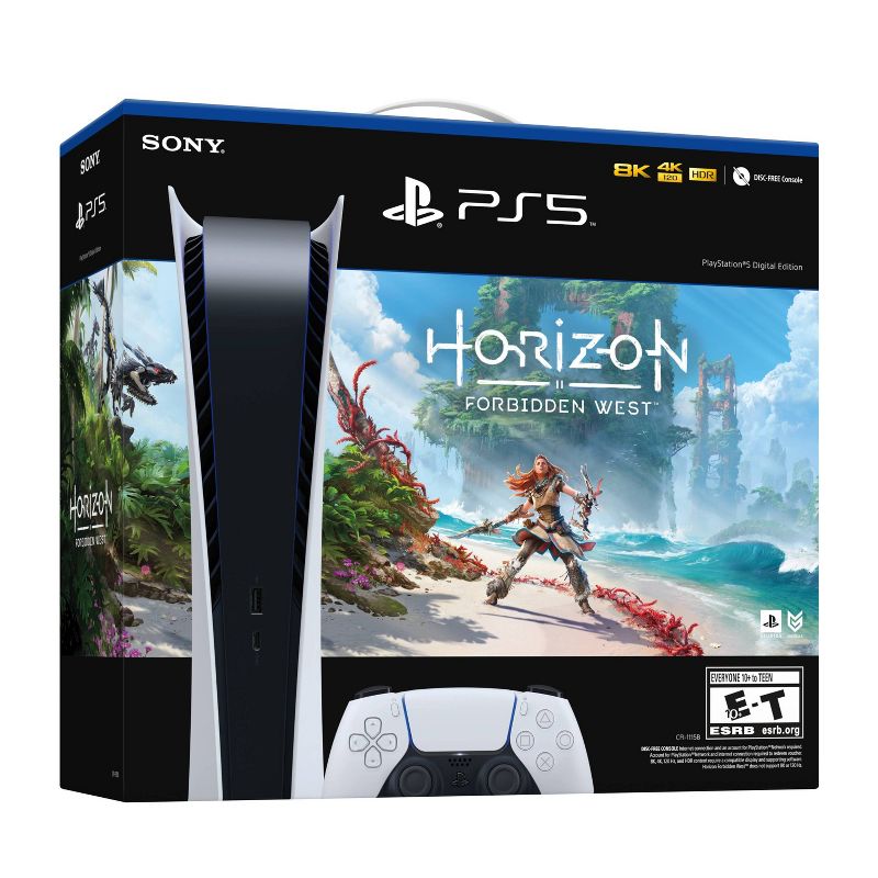 PlayStation 5 Digital Console Horizon Forbidden West Bundle, 2 of 5