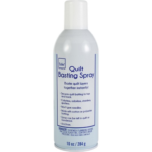 June Tailor Adhesive Quilt Basting Spray - 730976044004 Quilt in a