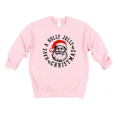 Simply Sage Market Women's Graphic Sweatshirt Holly Jolly Santa
