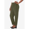 Jessica London Women's Plus Size Stretch Knit Crepe Straight Leg Pants - 4 of 4