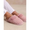 Women's Wo's Knitted Snug Faux Fur Slippers - No Doubt Shoes - 3 of 3