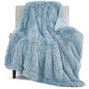 Bedsure | PV Fleece Blanket  a Chic Addition with Brushed Longfur - 1 of 4