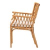 bali & pari Maisa Rattan Arm Chair Light Honey - 4 of 4