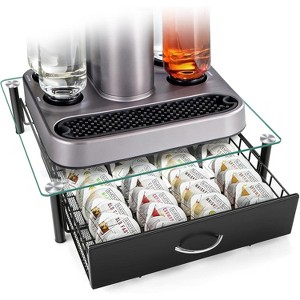 Cocktail Capsule Storage Drawer for Bartesian Machine, 36-Capacity Pod Organizer Compatible with BEV - 1 of 4