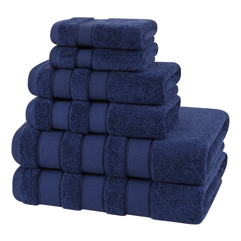 American Soft Linen Salem Bath Towel Set, 100% Cotton Bath Towels for Bathroom, 5 of 11