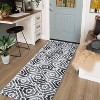 Area Rugs for Living Room Bedroom Non-Slip Machine Washable Rugs Distressed Large Area Rug Stain Resistant & Low Pile Geometric - 3 of 4