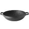 Berghoff Stone Non-stick Wok Pan 12 5.25qt., Ferno-Green, Non-Toxic  Coating, Stay-cool Handle, Induction Cooktop Ready