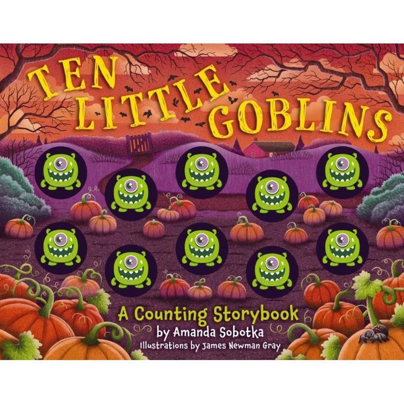 Ten Little Goblins - (Magical Counting Storybooks) by  Amanda Sobotka (Board Book), 1 of 2