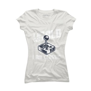 Junior's Design By Humans I Am not Old I am Classic By nerdycorner T-Shirt - 1 of 2