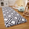 Machine Washable Kids Play Mat 4x6 Non Slip Traffic Road Playroom Rug, City Map Race Track Carpet, Ultra-Soft Foldable Interactive Learning Rug - 4 of 4