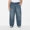 Women's 90's Mid-Rise Relaxed Straight Jeans - Wild Fable™ - 2 of 3