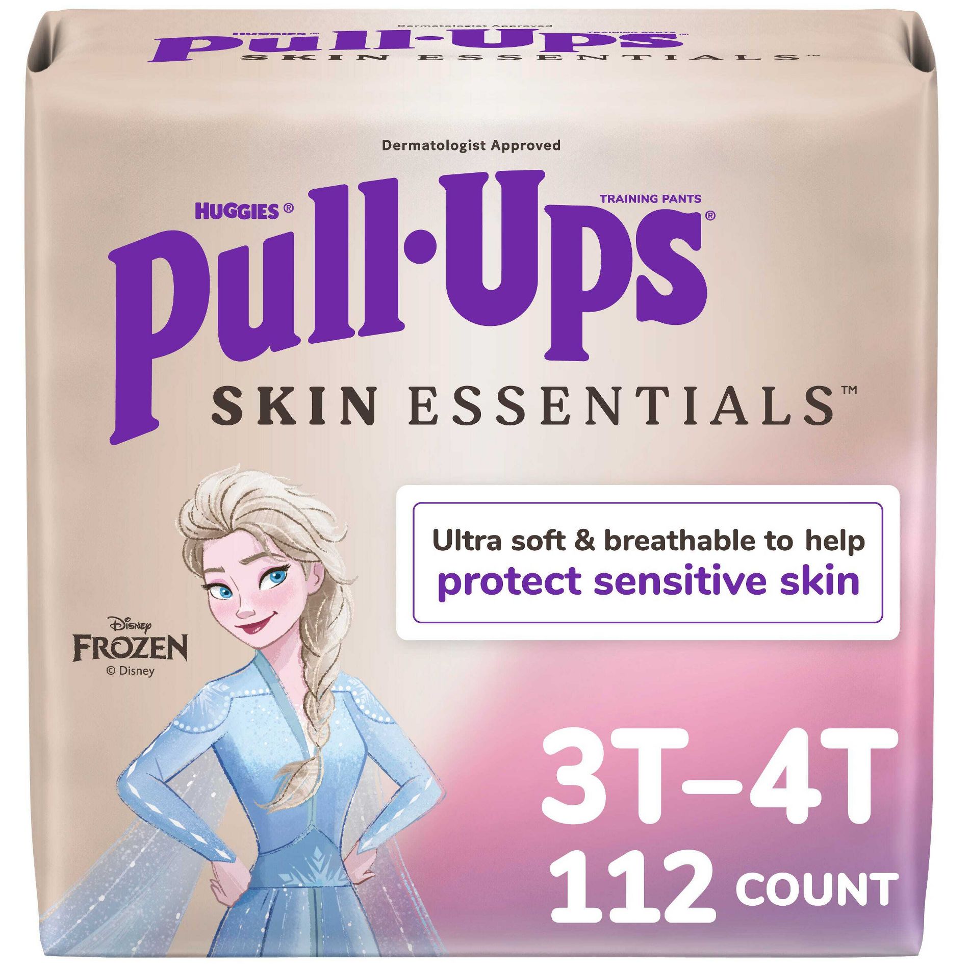 Pull-Ups Skin Essentials Disposable Training Pants - 3T-4T - Girl - 112ct