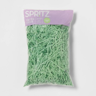 3oz Crinkle Easter Basket Grass Cool Green - Spritz™