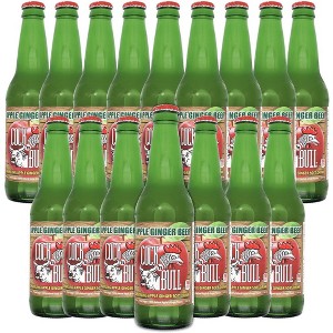 Cock n Bull Apple Ginger Beer 12oz Soda Bottles - Ideal Mixer for Cocktails, Mocktails, and Bartenders - Premium Quality for Perfect Mixed Drinks - Refreshing Flavor Profile- Made In USA - 1 of 4