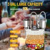 3 Gal Still, Double Cooled Alcohol Still, Home Commercial Style Brewing Kit, 3 Stainless Steel Barrels, With Built-In Thermometer and Water Pump - 4 of 4