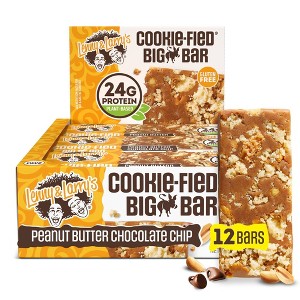 Lenny & Larry's Cookie-Fied Big Bar - Peanut Butter Chocolate Chip - 12ct - 1 of 4