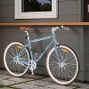 NAYSAYE 27.5 Inch Adult Bicycle Single Speed Retro Style 700C Road Bike City Cmmuter Bike Steel Frame for Men Women, 64.97"*24.41"*38.52" - 2 of 4