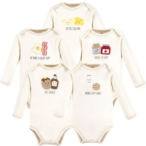 Luvable Friends Touched by Nature Long-Sleeve Bodysuits 5pk - 1 of 2