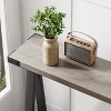 Farmhouse Console Table with Storage, 43.3 Inch 2-Tier Entryway Table with Metal Frame, Sofa Table for Living Room - 3 of 4